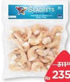 Seacrets Shrimp Headless Caliber 31/40 India 500 g