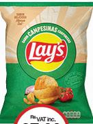 Lay's Original - 45g/ Camponesa - 44g