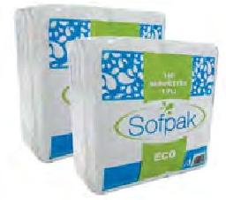 Sofpak Serviette-1 Ply 100 Sheets