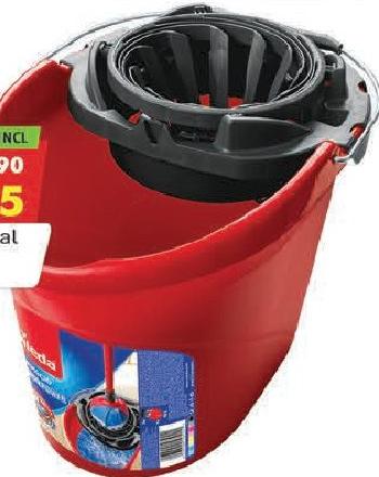 Vileda Supermocio Oval Bucket+ Torsion Wringer
