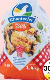 Chantecler Poulet Entier Surgelé - 1.4 kg