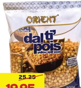 ORIENT DHOLL PETIT POIS 500G