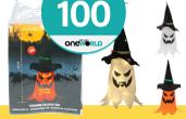 Halloween Spooky Hanging LED Decoration x1