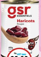 GSR Haricots Rouges - 400g