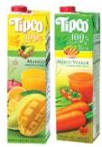 Tipco 100% Veggie / Wellness Fruit Juice 1L
