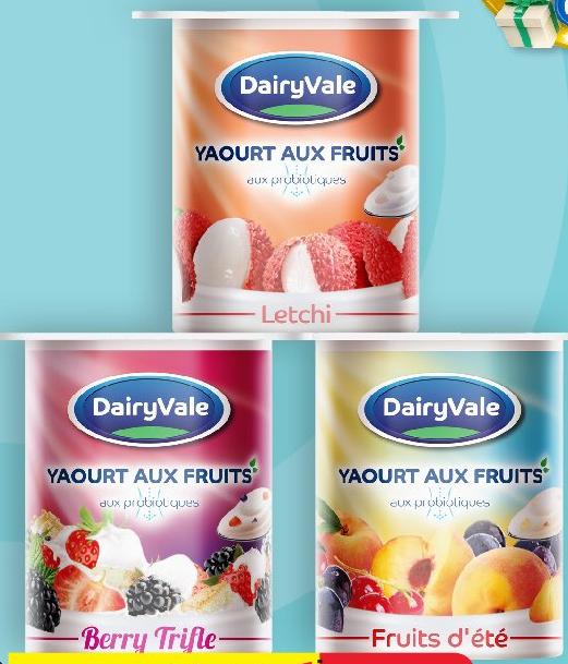 DairyVale Yogurt Aux Fruits 125g
