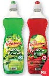 Sunshine Concentrated Dishwashing Liquid All Range 750 ml