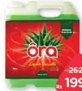 Ora Liquide Vaisselle Aloe Vera, Citron, Combava, Pomme 5 L
