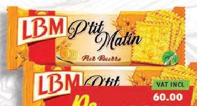 LBm Bisc Ptit Matin Pure Beurre Speculoos 95g (2 Refs)