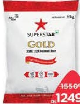 Superstar Gold 1121 Riz Basmati 20 kg