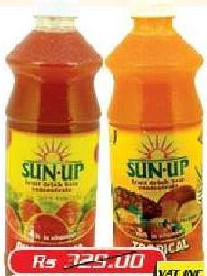 Sun Up Fruit Drink Concentrate 850ml (All Refs)