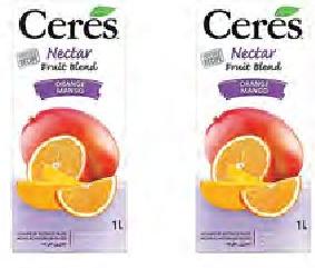 Ceres Fruit Nectar-1LT All Refs