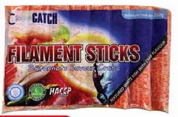 Catch Filament Sticks Bâtonnets Saveur Crabe