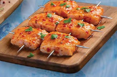 Marinated Fish Peri Peri Brochette Each