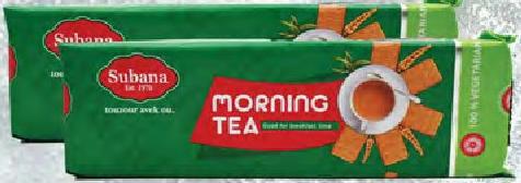 Subana Morning Tea Biscuits 150G
