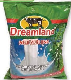 Dreamland Instant Full Cream Milk Powder 1kg