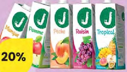 J Fruit Juice - 1LT All Refs