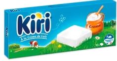 Kiri Fromage à tartiner à la crème de lait, a box of 10 portions - 163 g