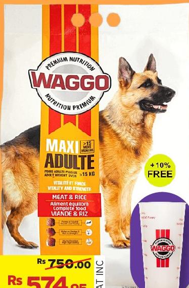 Waggo Kibble Croquette Pour Chien 5kg