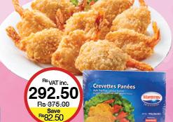 Marémer Breaded Butterfly Shrimp Coconut/ Breaded Butterfly Shrimp/ Breaded Torpedo Shrimp - 400g
