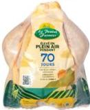 Le Poulet Fermier 70 Jours Poulet Entier Frais 500g
