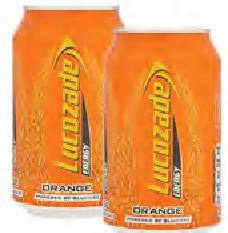 Lucozade Energy Drink Orange 330ML