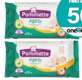 Pommette Lingettes Agility X 72