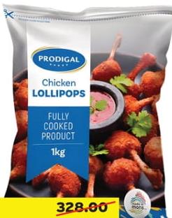 Prodigal Chicken Lollipops Fully Cooked Product 1kg