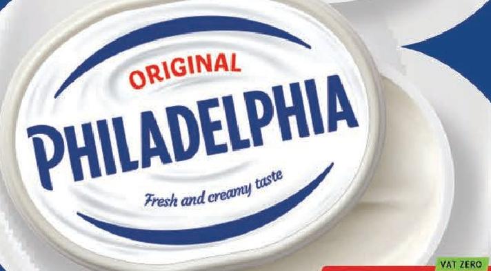 Philadelphia Plain/Light Cream Cheese 180g