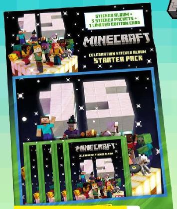 Panini Minecraft Starter Pack