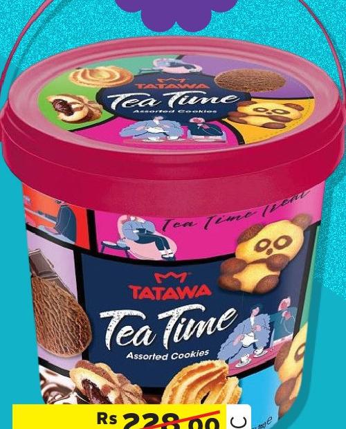 TATAWA TEA TIME / WAGON ASSORTED COOKIES 400G