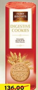 FEINY DIGESTIVE BISCUITS 400G