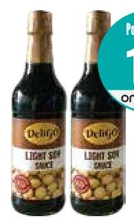 Deligo Light Soy Sauce 500ml