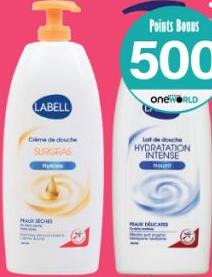 Labell Crème / Lait de Douche 750ml