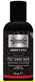 Wilkinson Sword Barber's Style Shaving Post Shave Balm 118ml
