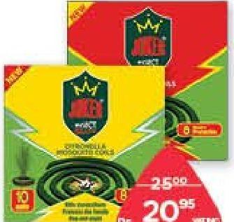Joker 10 Mosquito Coils Regular, Citronella