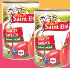 Saint Eloi Whole Peeled Tomatoes in Juice 400g