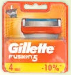 GILLETTE Fusion Mnl Cartridge*4