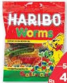 Haribo Worms 70/80 g