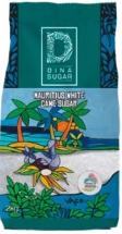 Dina Sugar Mauritius White Cane Sugar, 2 kg bag