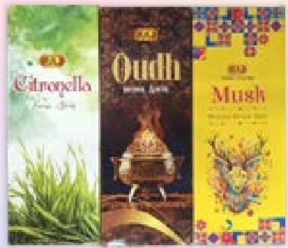 RAJ Premium Incense Sticks 60g (all refs)
