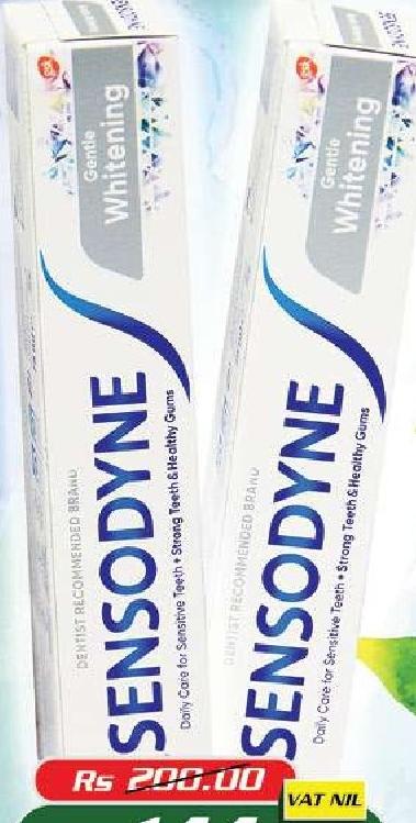 Sensodyne Toothpaste Gentle Whitening 75ml