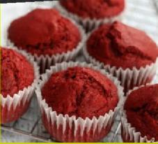 Red Velvet Muffins La barquette x 4