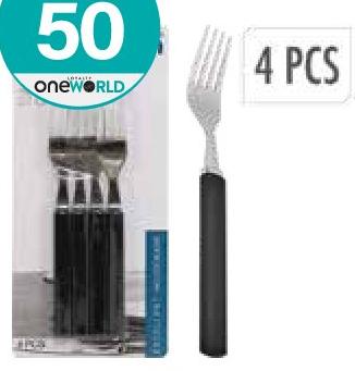 Excellent Houseware Stainless Steel Fork Set of 4