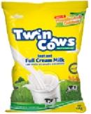 Twin Cows Lait en poudre instantané Le sachet d'1 kg