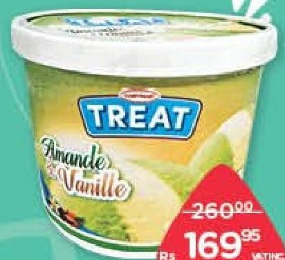Dairymaid Treat Glace Amande & Vanille 1.8 L