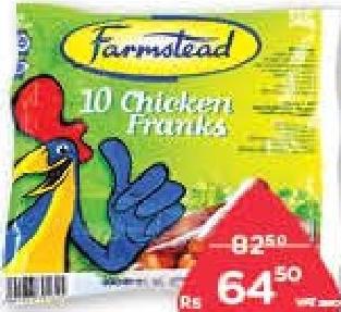 Farmstead 10 Chicken Franks Nature 340 g