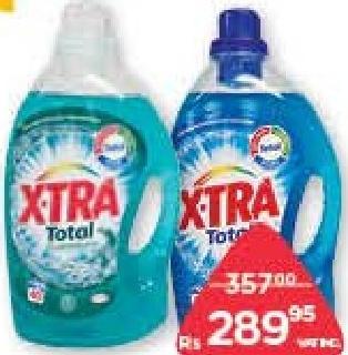 X.Tra Lessive Liquide Machine Total Aloe Vera, Fraîcheur +, Lavande, Liquid 3 L