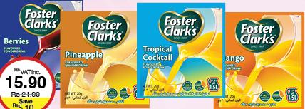 Foster Clark's Berries/Mandarin/Mango/Orange/Pineapple/Tropical Cocktail - 20g