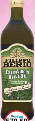 Filippo Berio Extra Virgin Olive Oil - 1L